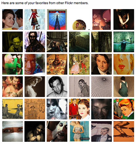 Some of my favorite images from Flickr; part of a series.