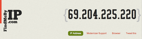 What's my IP address and how modern is my browser?
